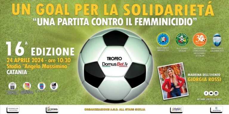 UN GOAL PER LA SOLIDARIETA’: torna il consueto appuntamento al “Massimino”