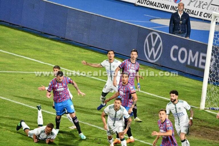 CATANIA 1-0 AVELLINO: tabellino e statistiche partita