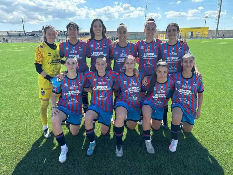 CATANIA WOMEN: rossazzurre corsare sul campo del Lecce