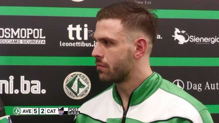 LIOTTI (Avellino): “Battuto un avversario ostico, ci abbiamo creduto fino alla fine”