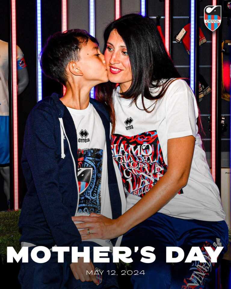 CATANIA FC: “Auguri a tutte le mamme del mondo”