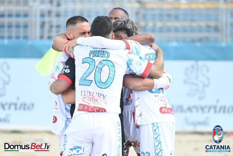 CALCIO CATANESE: Beach Soccer, esordio positivo per Domusbet e We Beach Catania