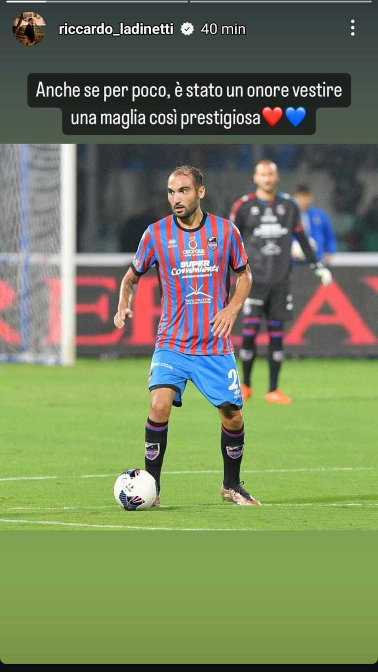 EX ROSSAZZURRI – Ladinetti: “Aspettative alte, Catania una delle piazze più difficili in cui giocare”