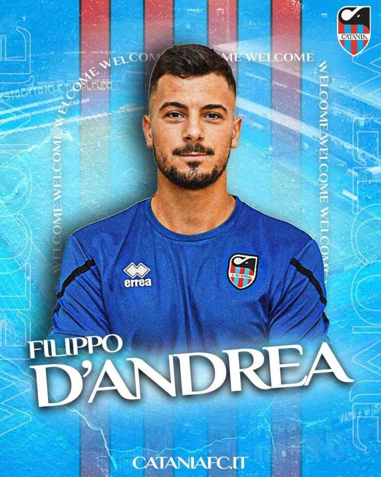 UFFICIALE: D’Andrea al Catania, contratto pluriennale