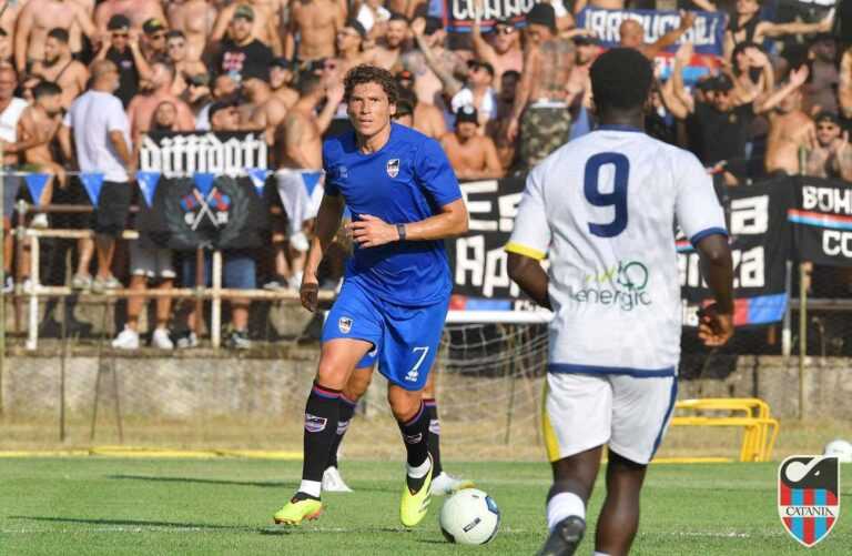DI TACCHIO: “Il Catania mi ha fatto sentire subito importante. Si lavora tanto e con entusiasmo. Le responsabilità non mi spaventano”