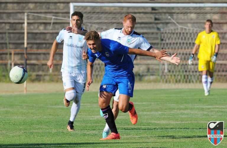 CATANIA-PINETO (video): allenamento congiunto, le azioni salienti