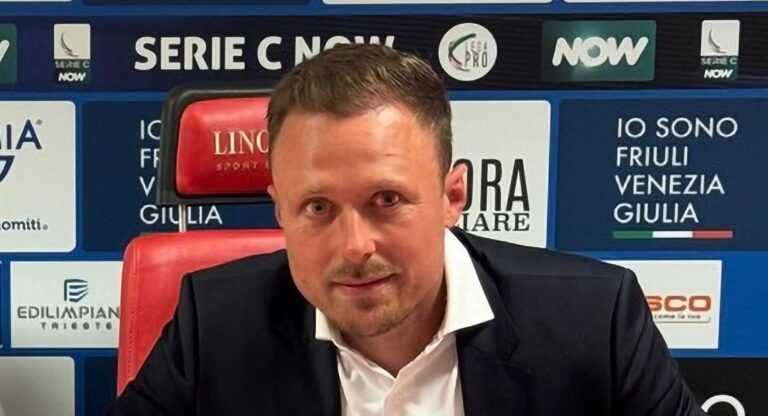 SERIE C – Santoni (all. Triestina): “Lescano? Il mercato ha le sue dinamiche, ma giocatore importante per me”