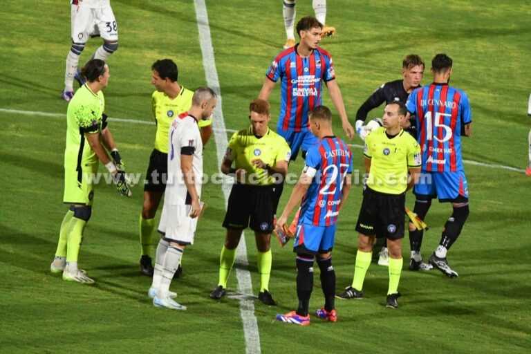CATANIA 7-6 CROTONE (d.c.r.): tabellino e statistiche partita
