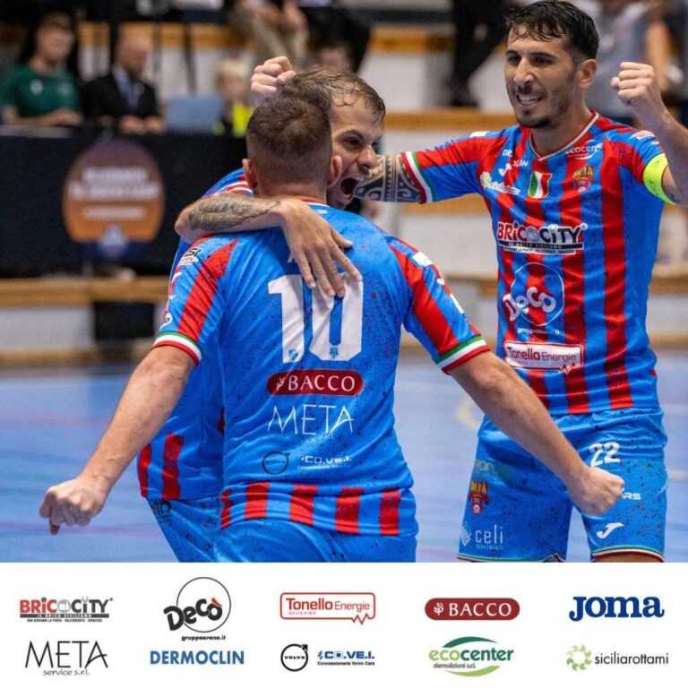 SPORT CATANESE: Meta Catania, bis in Champions League