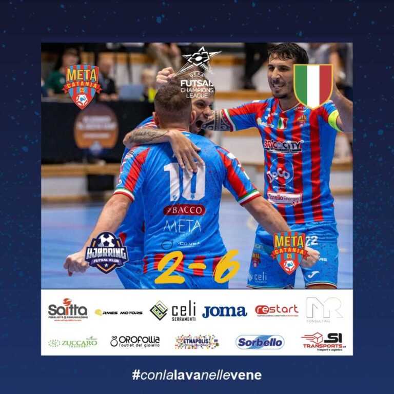 SPORT CATANESE: Meta Catania supera i preliminari di Champions, rossazzurri nel girone 8 del Main Round