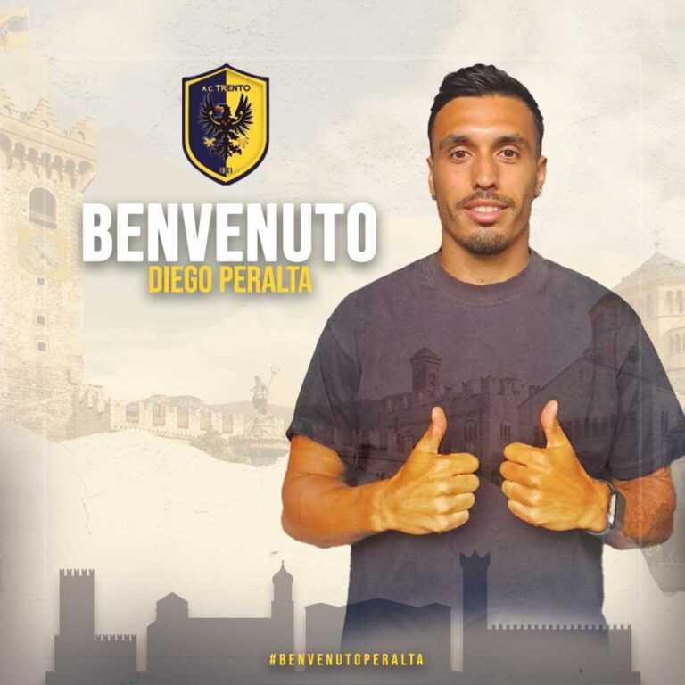 UFFICIALE: Peralta, cessione al Trento