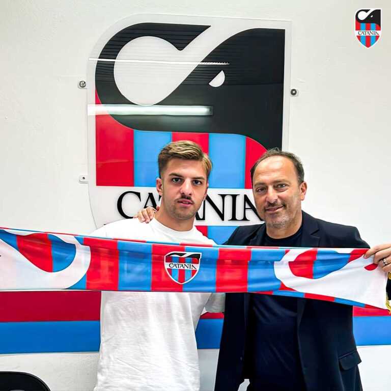 CATANIA SOCIAL – Privitera: “Ho sempre sognato la maglia rossazzurra. Catania, ti amo da morire”