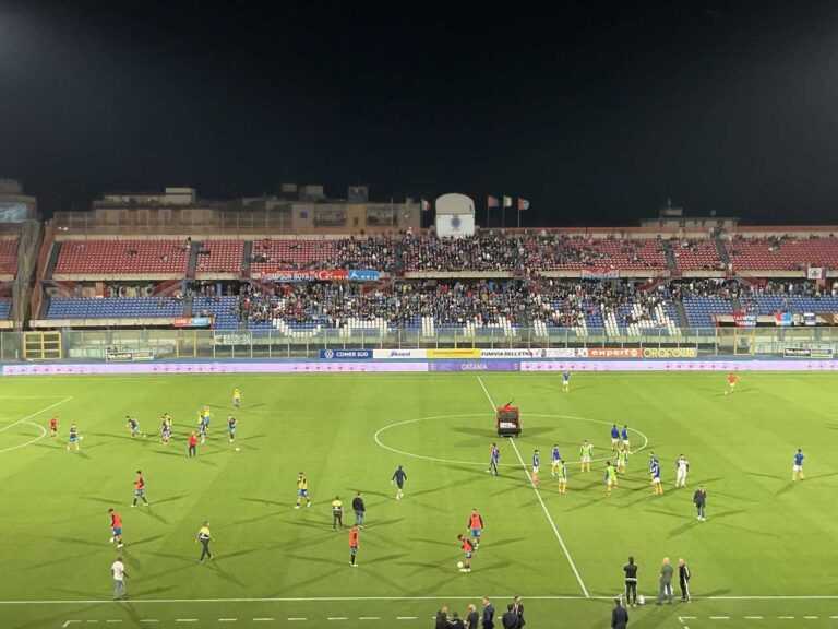 CATANIA 0-0 AUDACE CERIGNOLA: tabellino e statistiche partita