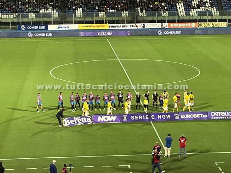 VERSO AUDACE CERIGNOLA-CATANIA: all’andata gara in equilibrio e pareggio inevitabile al “Massimino”