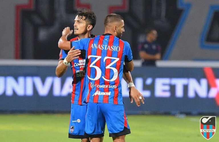 CATANIA-BENEVENTO (Video): ecco gli highlights della sfida