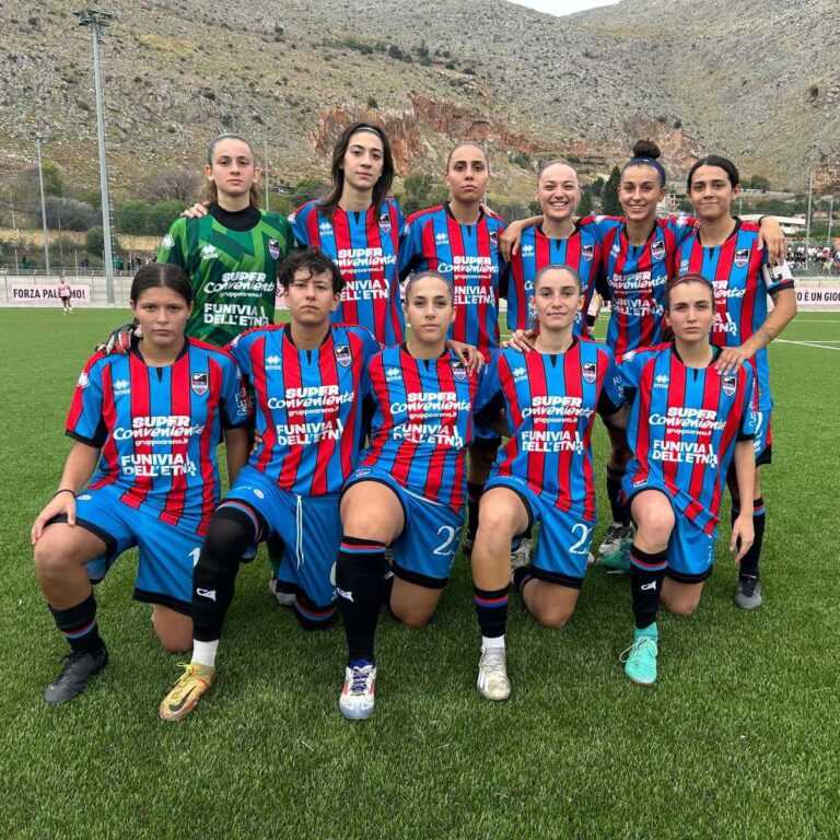 CATANIA FEMMINILE: le rossazzurre affondano il Palermo in trasferta