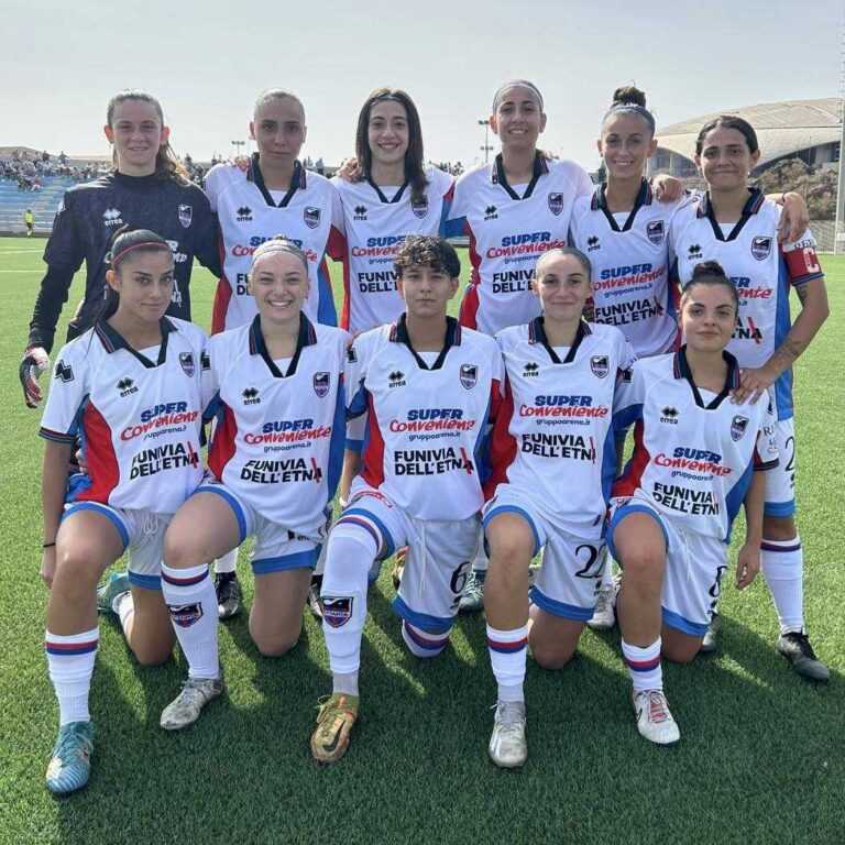 CATANIA FEMMINILE: esordio con poker al Siracusa