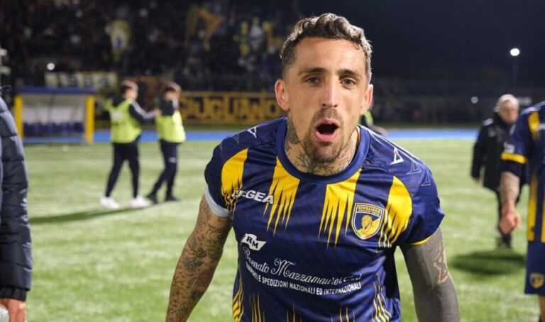GIORGIONE (Giugliano): “Vittoria dedicata ad Argurio. Siamo stati tenaci contro un grande Catania”