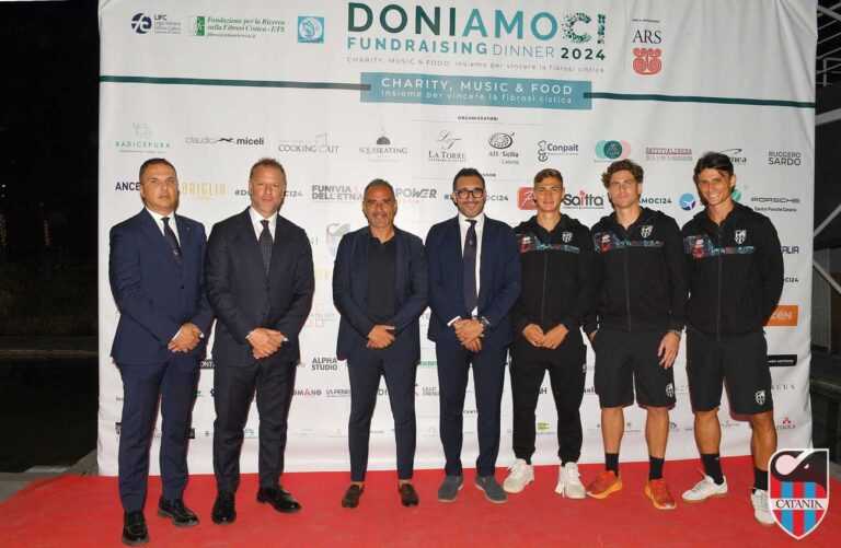 Il Catania al Fundraising Dinner