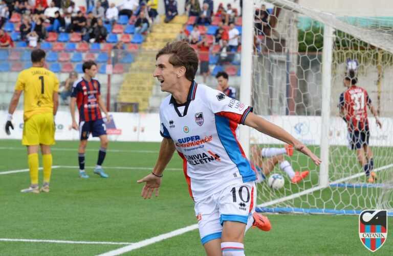 JIMENEZ: quarto gol quest’anno, il primo con la maglia del Catania