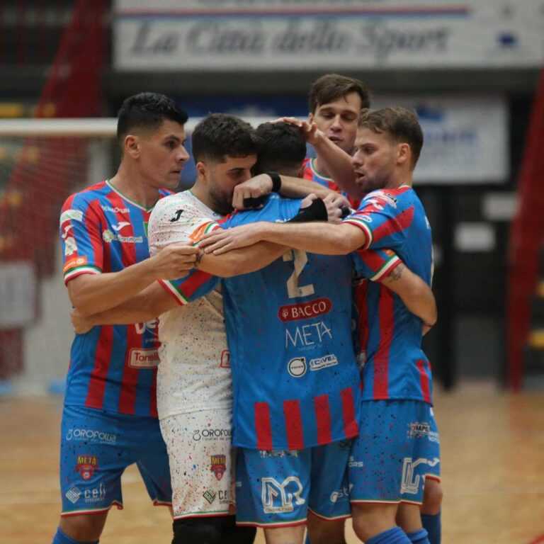 SPORT CATANESE – Futsal: Meta Catania, esordio vincente in campionato. Da mercoledì sarà Champions