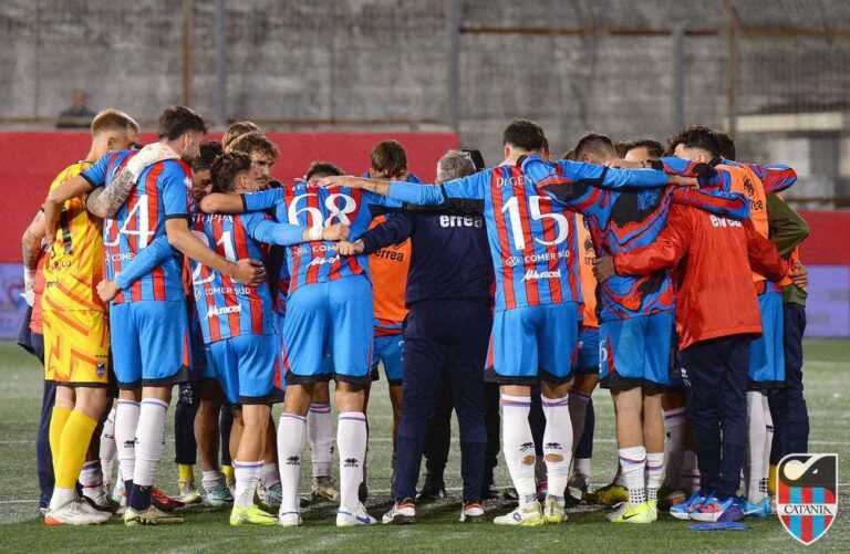 VERSO CATANIA-GIUGLIANO: in un momento delicato i rossazzurri inseguono la prima vittoria del 2025