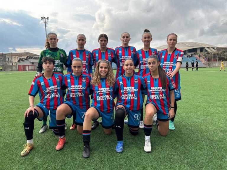 CATANIA FEMMINILE: pesante sconfitta casalinga con il Frosinone
