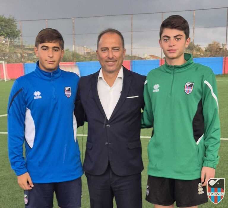 CATANIA FC: “Nazionale Under 15 importante esperienza per Bottino ed Emmanuele”