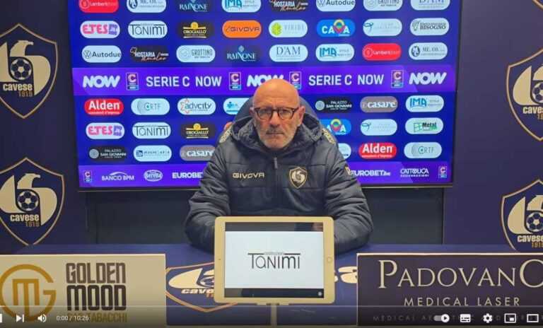 MAIURI (all. Cavese): “Catania buona squadra ma abbiamo tante armi per metterli in difficoltà”