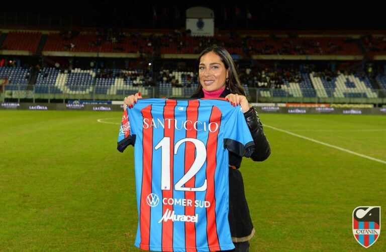 ALBERTA SANTUCCIO: “Mi sento totalmente legata ai colori del Catania”