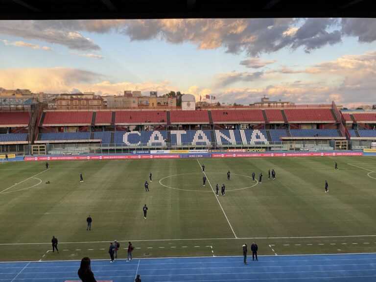 CATANIA 1-1 CAVESE: tabellino e statistiche partita