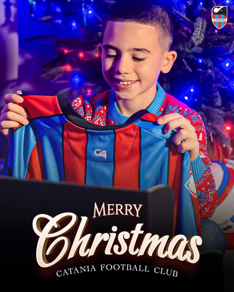 BUON NATALE: gli auguri del Catania FC