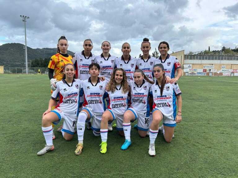 CATANIA FEMMINILE: ritorno al successo, poker in Coppa Italia Serie C