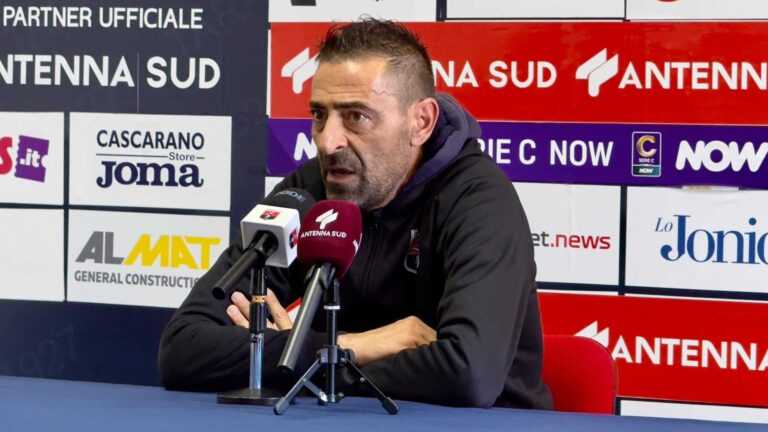 CAZZARO’ (all. Taranto): “Catania, vittoria meritata ma non avevano bisogno dei nostri regali…”