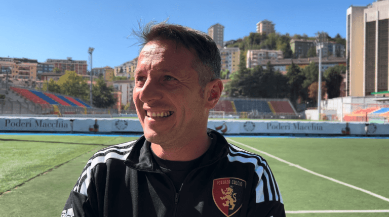 DE GIORGIO (all. Potenza): “A Catania con tanta carica e voglia, crediamoci perchè sono convinto che possiamo proseguire il percorso”