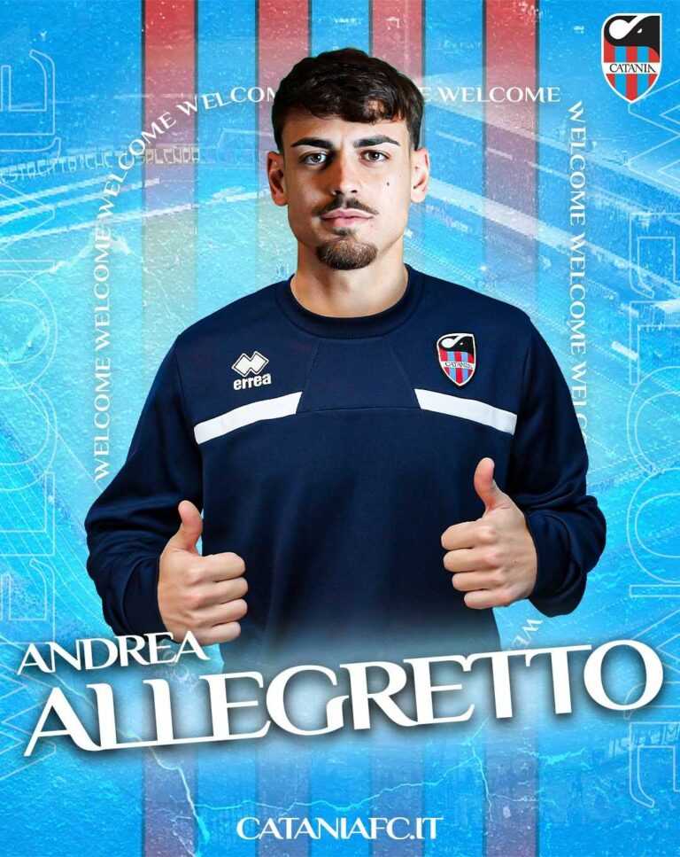 ORA E’ UFFICIALE: Allegretto nuovo difensore del Catania