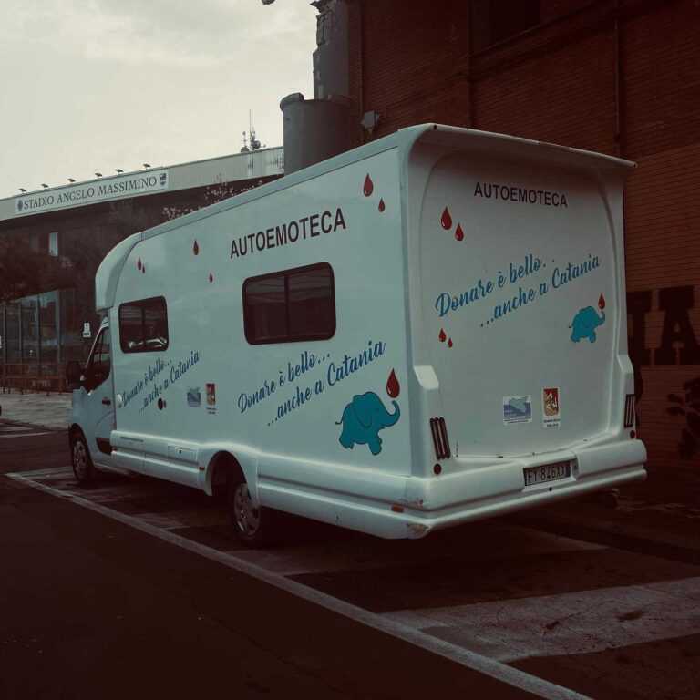 CATANIA FC: “Invito alla donazione del sangue – Autoemoteca dalle 8.00 alle 11.30 in Piazza Spedini”
