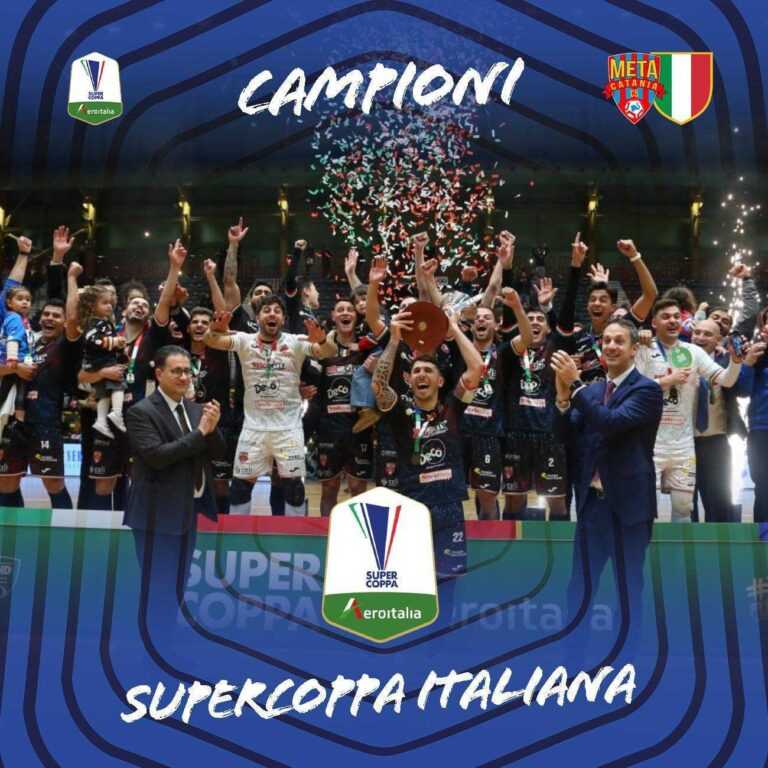 SPORT CATANESE: Meta Catania travolgente, Supercoppa in bacheca