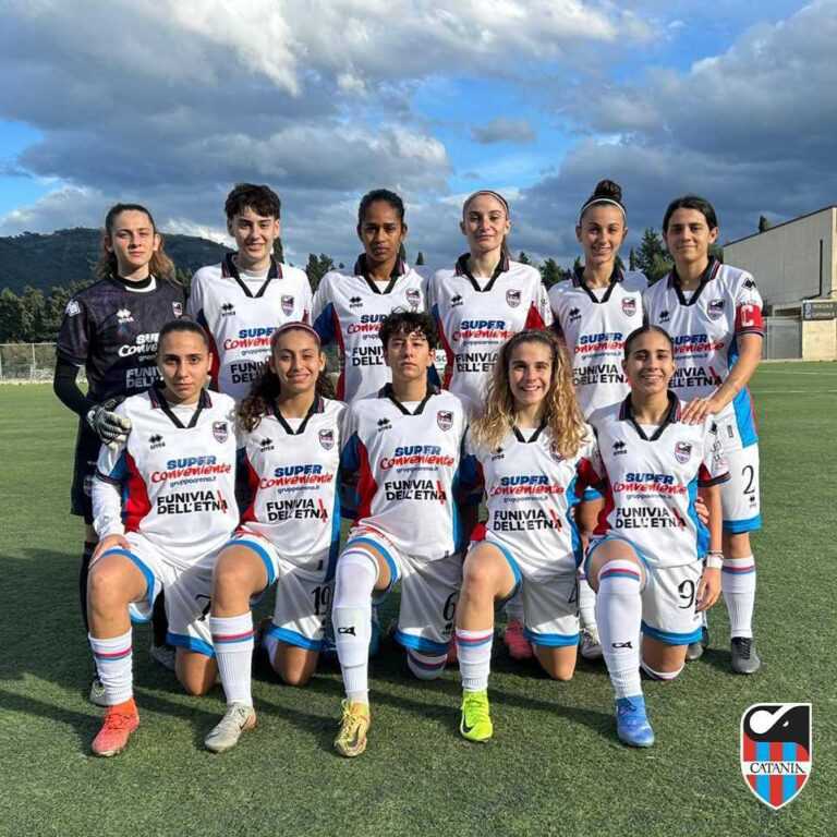 CATANIA FEMMINILE: acuto esterno contro la Giovanile Rocca