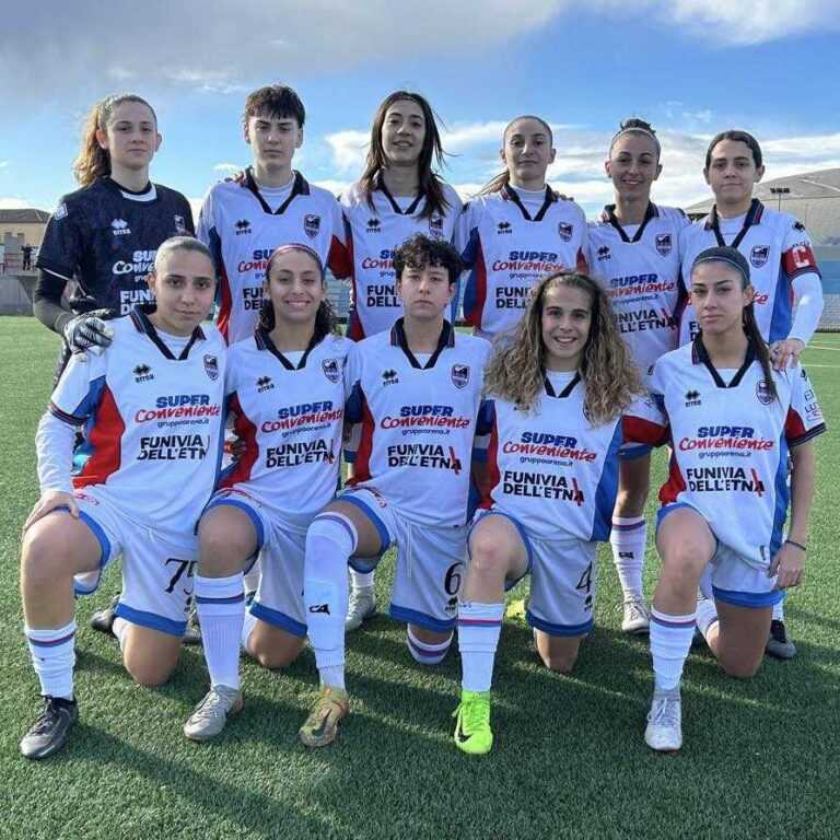 CATANIA FEMMINILE: pari casalingo contro la seconda della classe