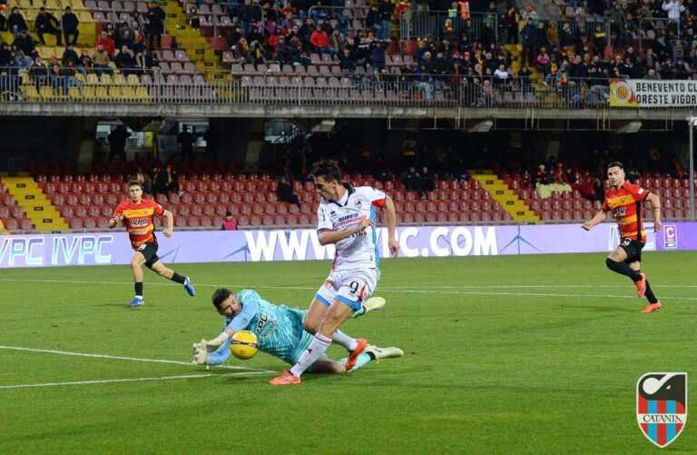 BENEVENTO-CATANIA (Video): gli highlights della sfida