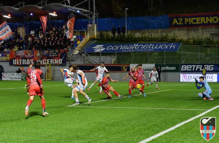 PICERNO-CATANIA (Video): gli highlights della sfida
