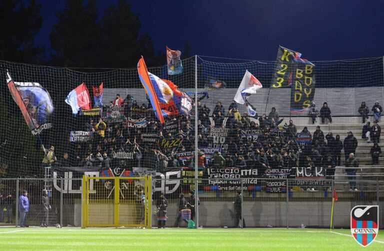 AUDACE CERIGNOLA-CATANIA: info biglietti Curva Ospiti