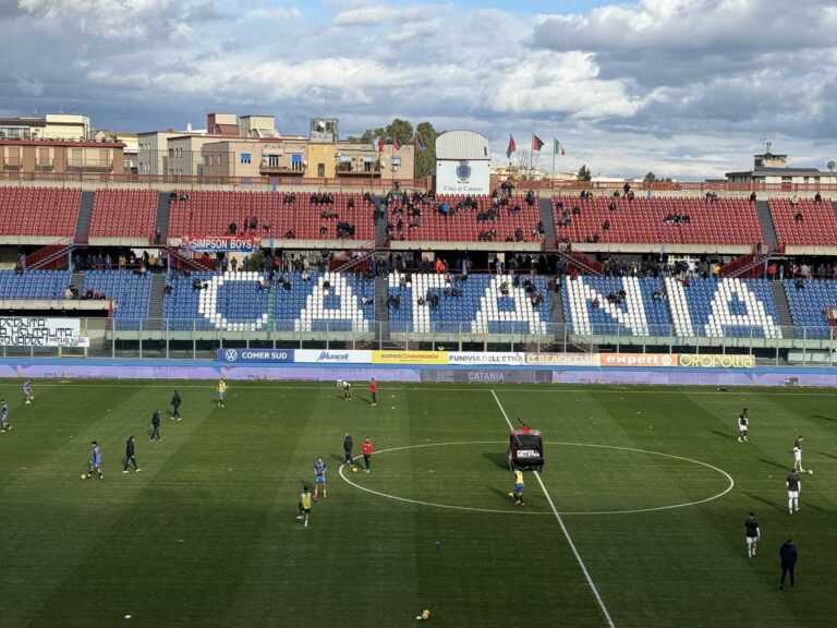 CATANIA 1-1 FOGGIA: tabellino e statistiche partita