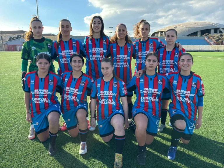 CATANIA FEMMINILE: le rossazzurre passano a Siracusa