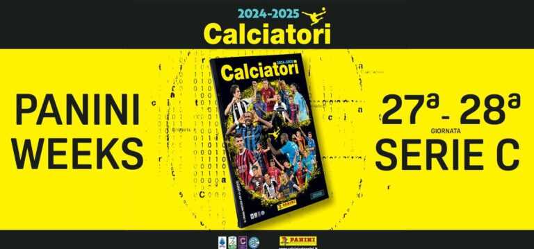 SERIE C: 27a e 28a Giornata, le Panini Weeks negli stadi