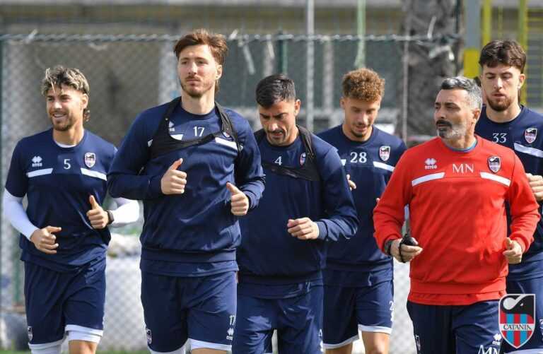 QUI CATANIA: allenamento a Cosenza, in settimana lavoro al “Mazzola” ed al “Massimino”