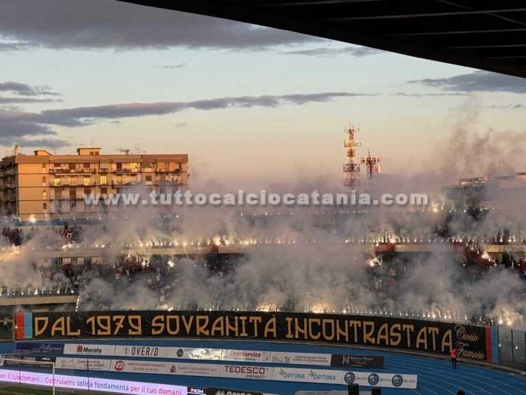 CATANIA-CASERTANA: il dato ufficiale degli spettatori presenti al “Massimino”