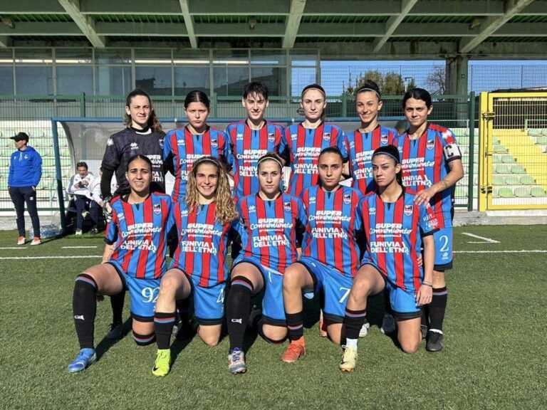 CATANIA FEMMINILE: pareggio a reti bianche