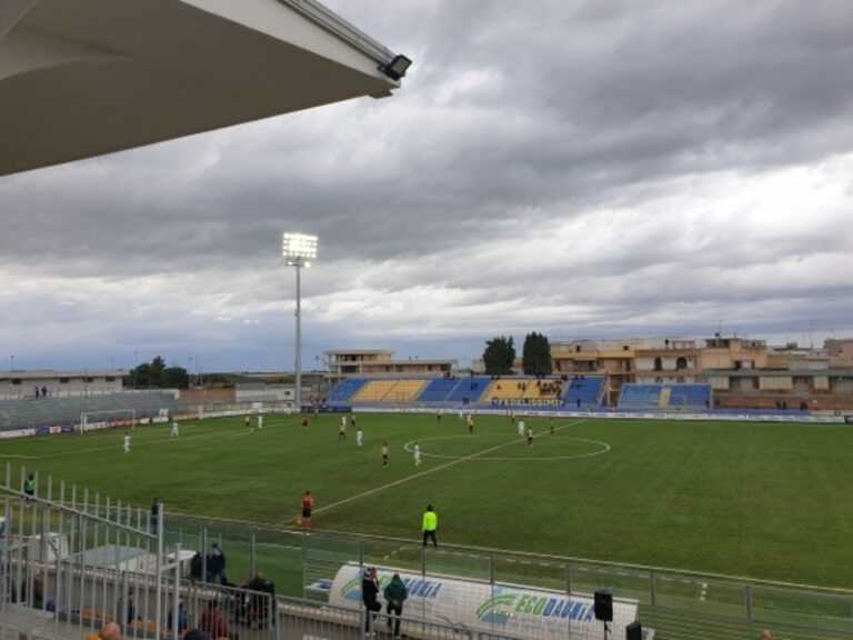 AUDACE CERIGNOLA 2-0 CATANIA: tabellino e statistiche partita